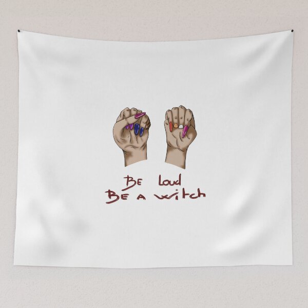 Item preview, be loud be a witch designed and sold by Kalhanne.