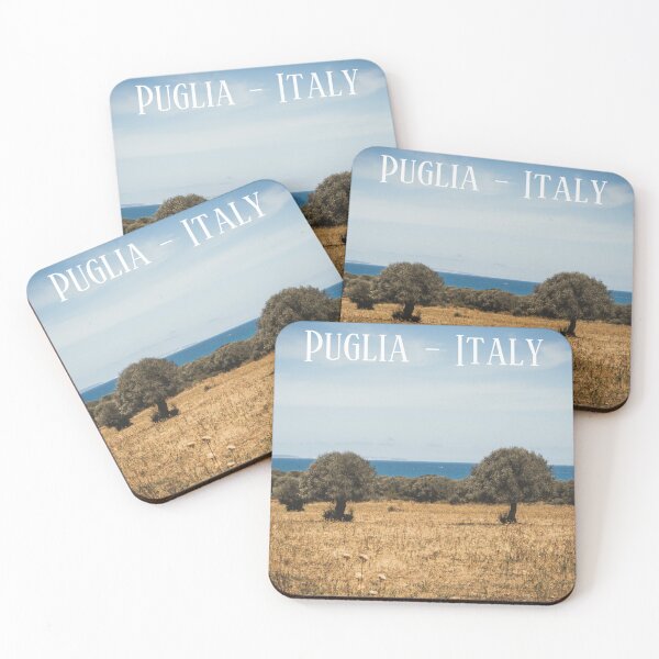 Item preview, Puglian Countryside with Sea View – Tranquil Italian Landscape designed and sold by MetaModel Editions.