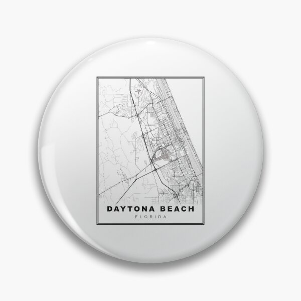 Artikelvorschau, Daytona Beach Karte entworfen und verkauft von Tamas Das.
