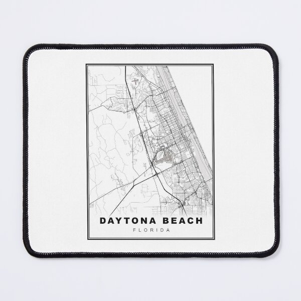 Item preview, Daytona Beach Map designed and sold by Tamas Das.
