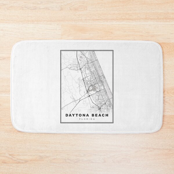 Item preview, Daytona Beach Map designed and sold by Tamas Das.