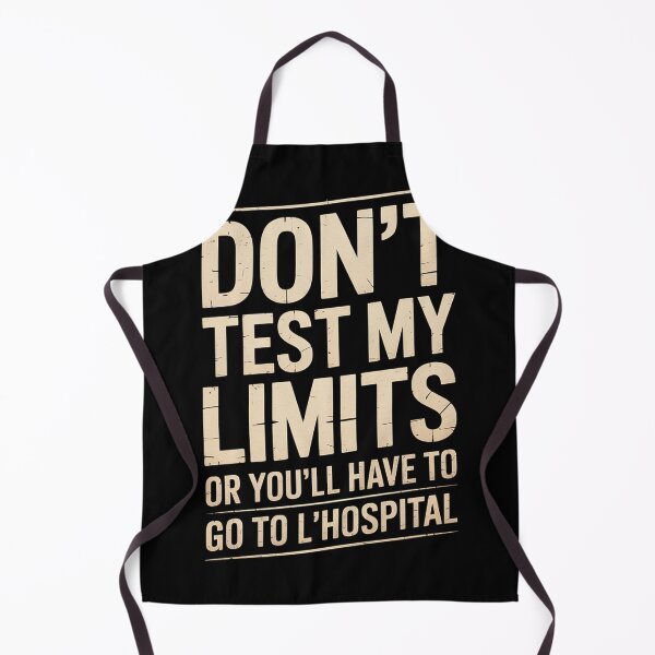 Item preview, Don't Test My Limits L'Hospital Calc Math Pun Calculus designed and sold by Hlz-0118.