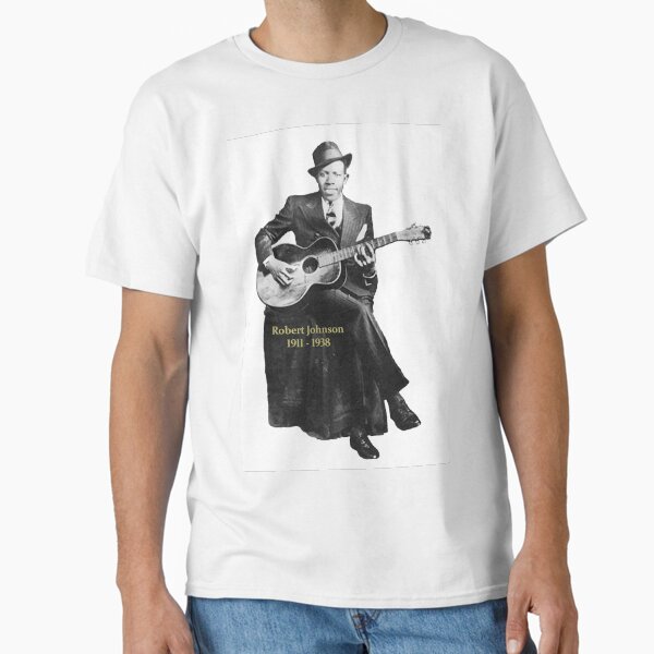 robert johnson Tシャツ　S　blues　グレー Robert Johnson Blues Great TShirt – rockviewtees
