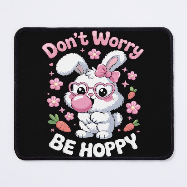 Item preview, Don't Worry Be Hoppy Happy Easter Bunny designed and sold by Hlz-0118.
