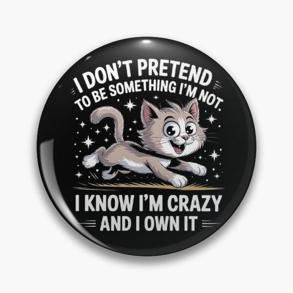 Item preview, Crazy Cat Energy – Embrace Your Inner Wild Kitty designed and sold by love3617.