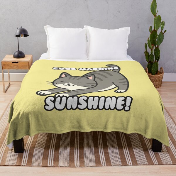 Item preview, Good morning, Sunshine! Cat designed and sold by ChromaWears.
