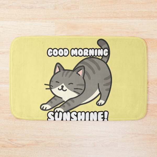 Item preview, Good morning, Sunshine! Cat designed and sold by ChromaWears.