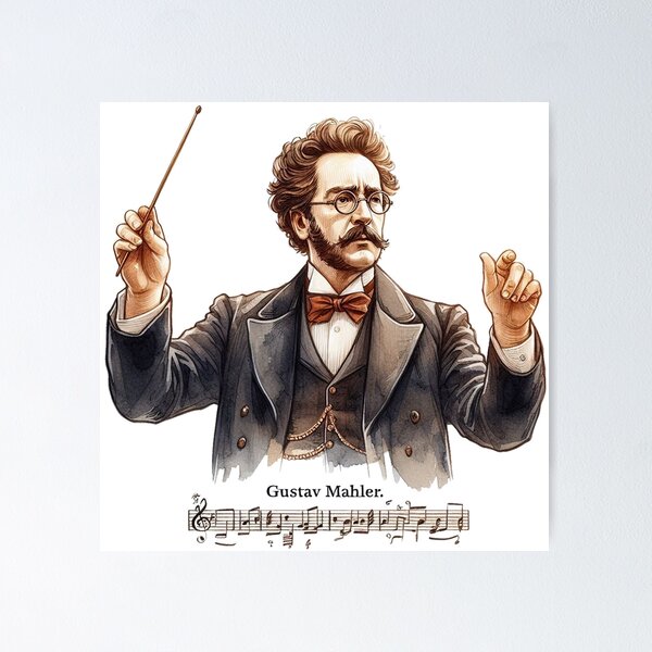 Aperçu de l'œuvre Orchestre Gustav Mahler créée et vendue par maximinano100k.