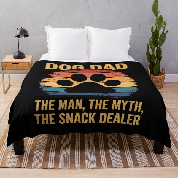 Item preview, Dog Dad The Man The Myth Snack Dealer Father Day designed and sold by LAZAR-EG.