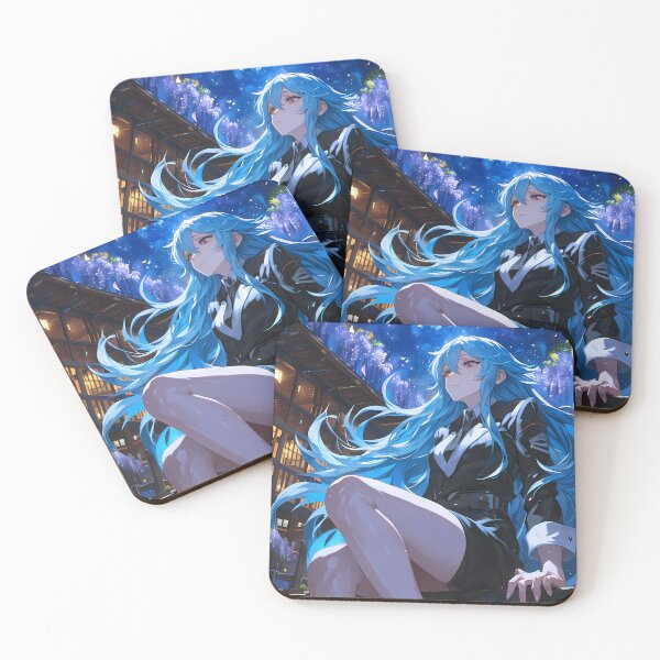 Item preview, Esdeath Akame Ga Kill Anime Girl Blue Hair Night Reflections designed and sold by earlobejerk.