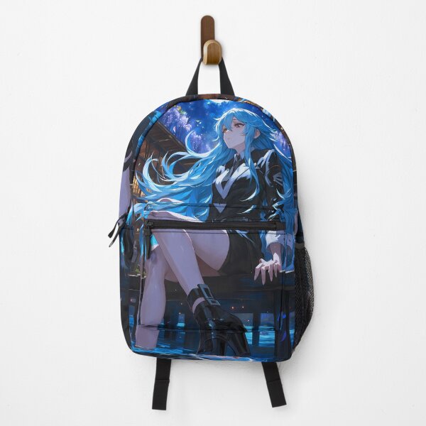 Item preview, Esdeath Akame Ga Kill Anime Girl Blue Hair Night Reflections designed and sold by earlobejerk.