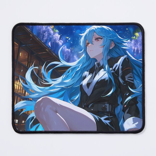 Item preview, Esdeath Akame Ga Kill Anime Girl Blue Hair Night Reflections designed and sold by earlobejerk.