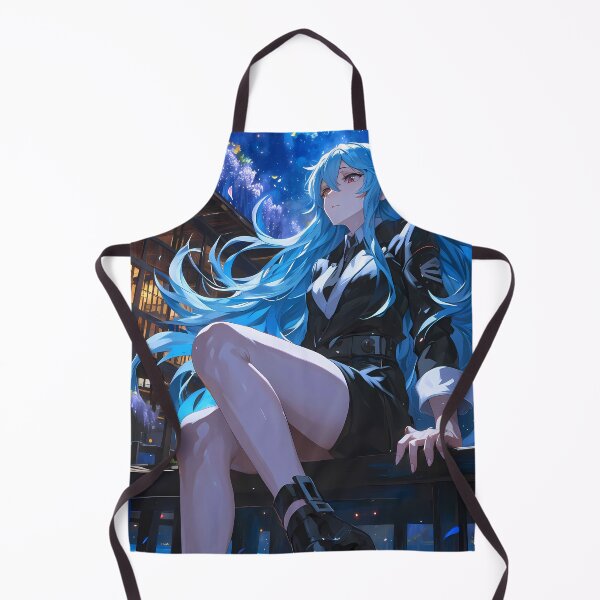 Item preview, Esdeath Akame Ga Kill Anime Girl Blue Hair Night Reflections designed and sold by earlobejerk.
