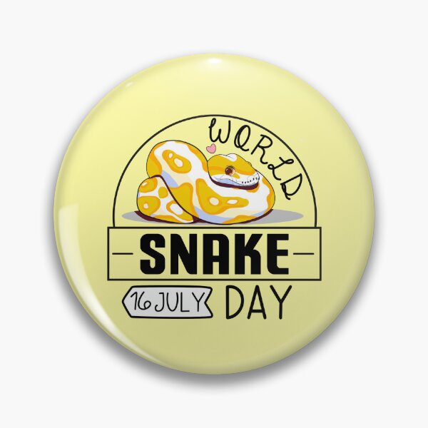 Item preview, 16 July World Snake Day - Wacky Holidays designed and sold by ChemicalXShop.