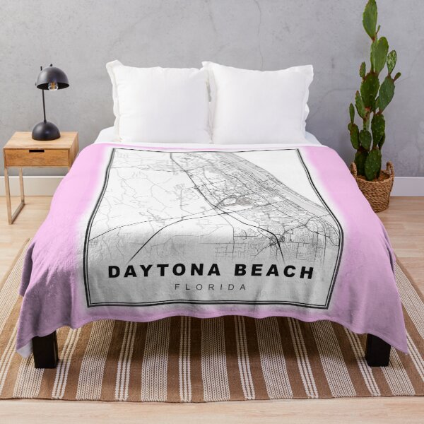 Artikelvorschau, Minimalistische Karte von Daytona Beach entworfen und verkauft von Tamas Das.