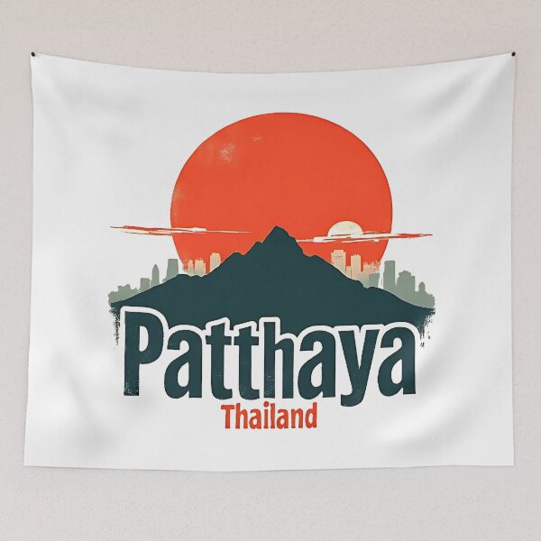 Item preview, Patthaya Town designed and sold by Ayutthaya Vibes.