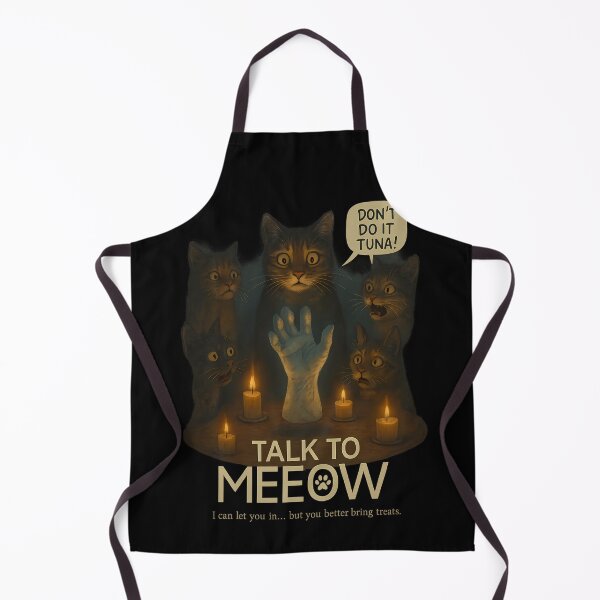 Item preview, "Talk to Meeow" Cat Horror Parody - Bring Treats! designed and sold by vanko-vnc.
