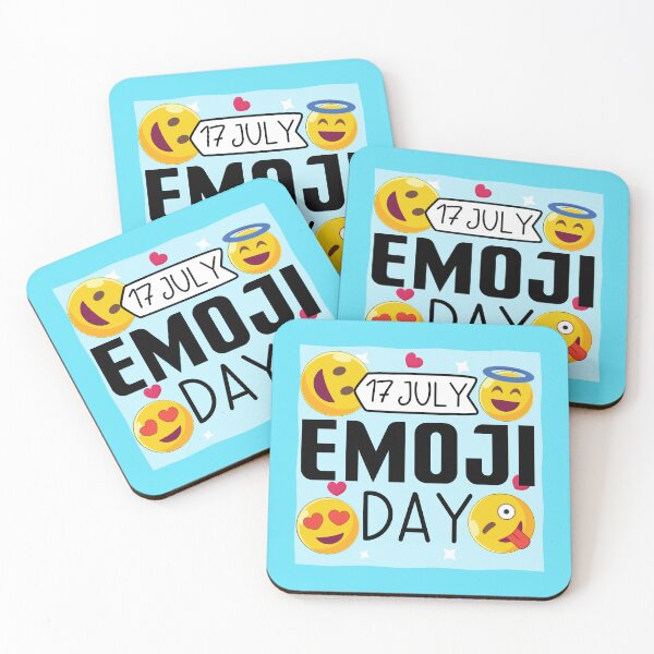 Item preview, 17 July Emoji Day - Wacky Holidays designed and sold by ChemicalXShop.