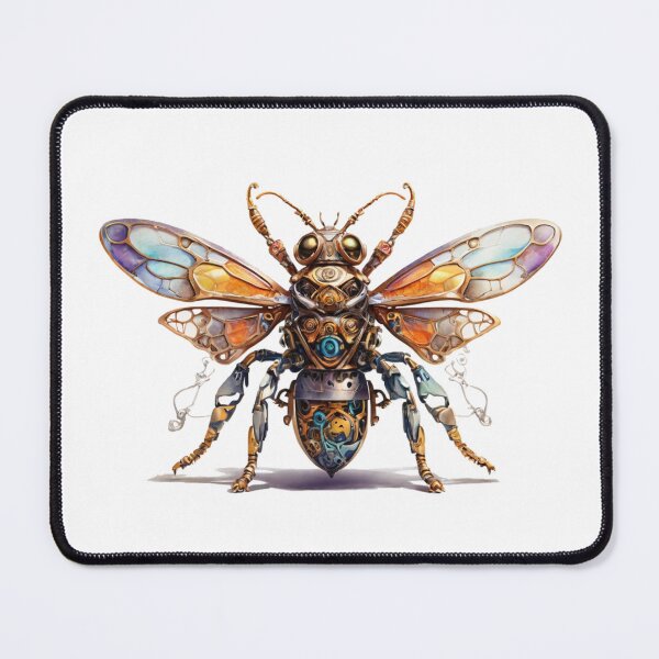 Item preview, Copy of A Steampunk Bee as a Watercolor designed and sold by Rose Design & Photos.