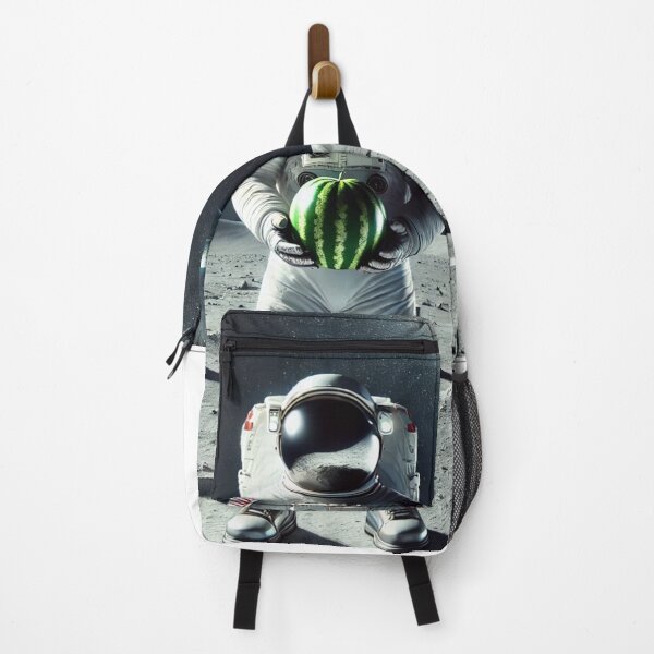 Item preview, Astronaut on the Moon with Watermelon by Daryush Shokof designed and sold by shokofart of DARYUSH SHOKOF.