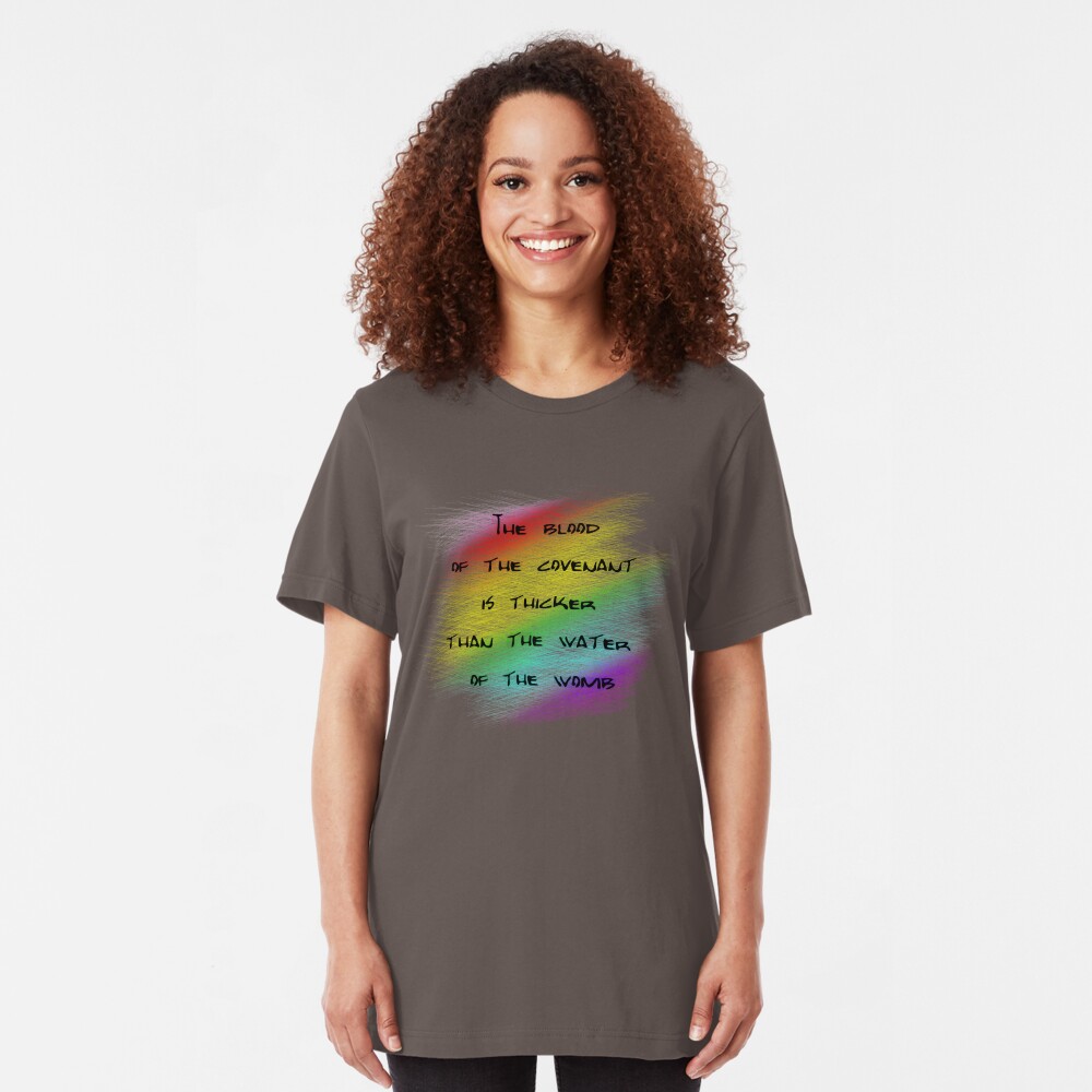 Blood is thicker than Water Slim Fit T-Shirt