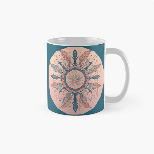 Item preview, Nouveau Floral Tribal Mandala #3 designed and sold by WrenDay.