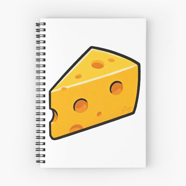 Item preview, Cartoon Swiss Cheese Slice - Fun Food Illustration designed and sold by ArtfulWeave.