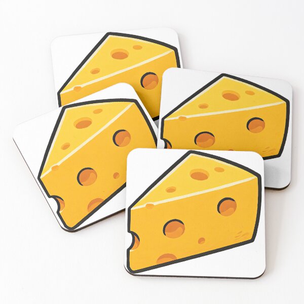 Item preview, Cartoon Swiss Cheese Slice - Fun Food Illustration designed and sold by ArtfulWeave.
