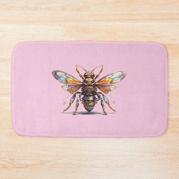 Item preview, A steampunk bee as a watercolor designed and sold by Rose Design & Photos.