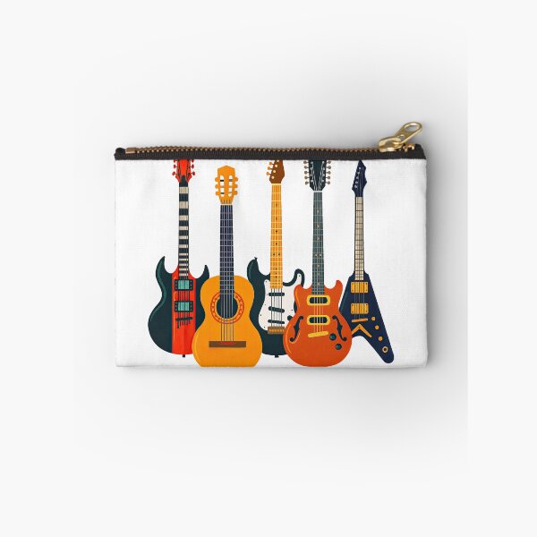 Item preview, Guitar Collection Art - Vintage and Electric Instrument Design designed and sold by ArtfulWeave.