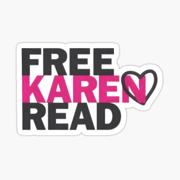 Item preview, Free Karen Read - Pink Heart designed and sold by The Graceful Goods.