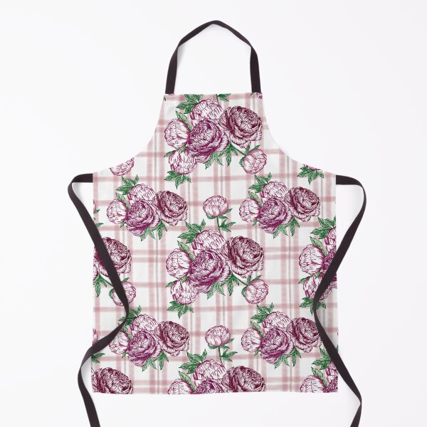 Item preview, Peonie Chicky check designed and sold by lime-pine design.