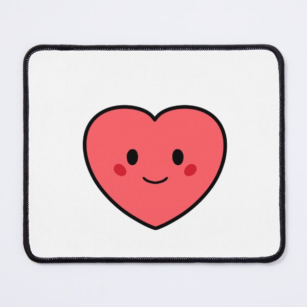Item preview, Happy Face Heart designed and sold by unique0703.