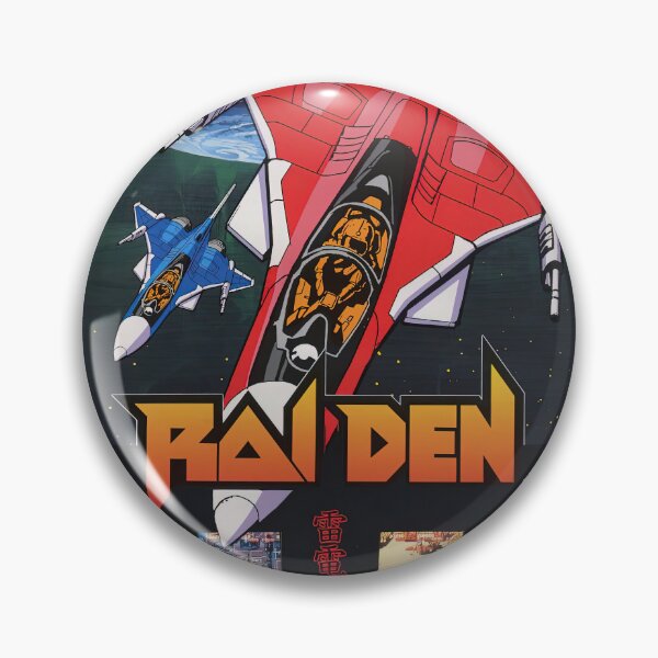 Item preview, Raiden Retro Arcade Game Cover Art designed and sold by Retr0Tshirts.