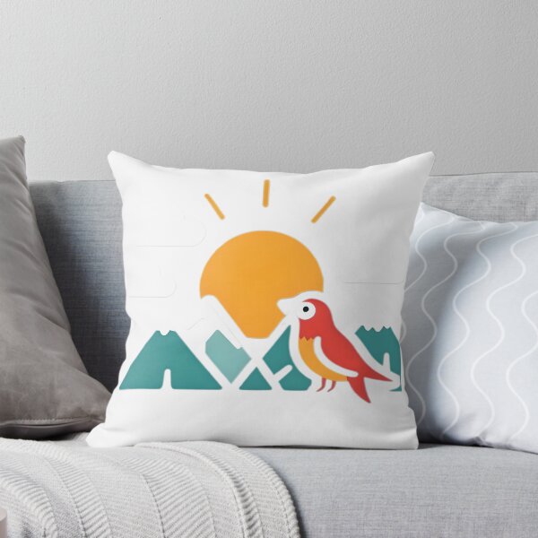 Item preview, birds and mountains designed and sold by SanchillShop.