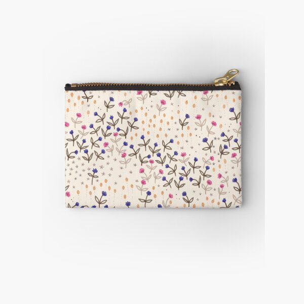 Item preview, Tiny Sketched Flowers Pattern – Playful Marker Floral Design for Apparel & Decor designed and sold by Millefolia Design .