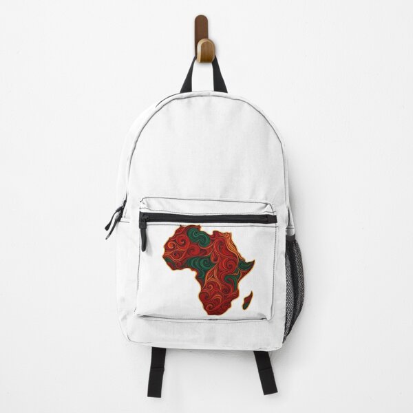 Item preview, African Swirl Map - Tribal Inspired Abstract Continent Art designed and sold by ArtfulWeave.