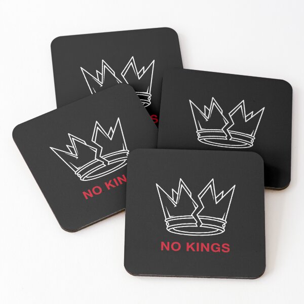 Item preview, No Kings, Minimalist Broken Crown, Simple Anti-Monarchy Symbol designed and sold by j-2k.