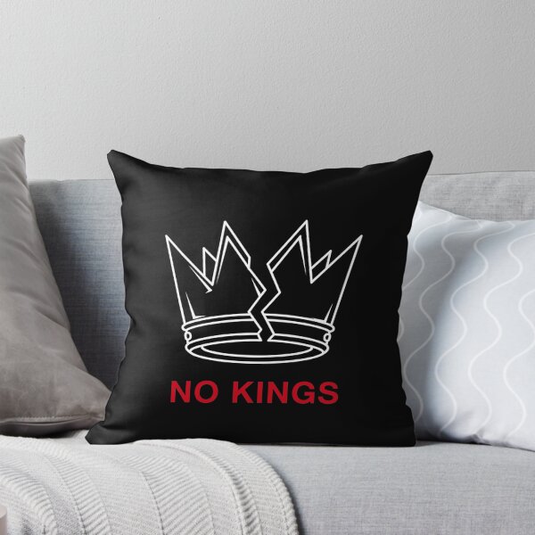 Item preview, No Kings, Minimalist Broken Crown, Simple Anti-Monarchy Symbol designed and sold by j-2k.