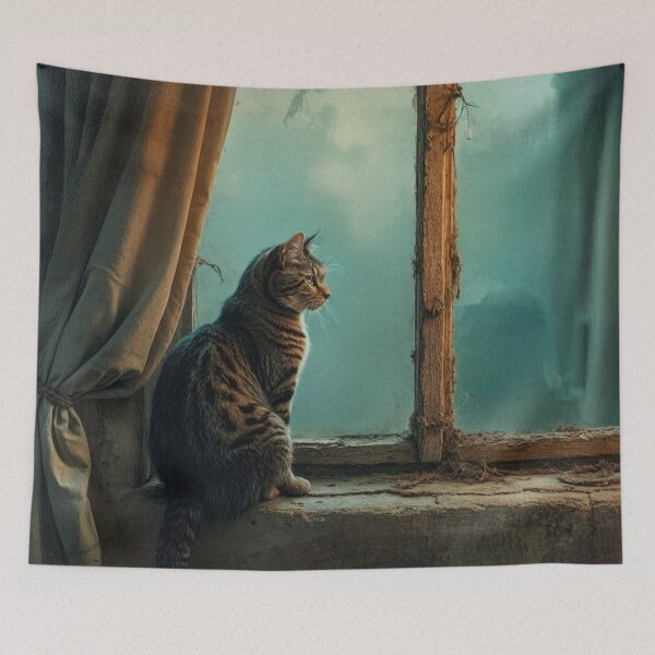Item preview, Sad Stray Cat designed and sold by M-Y-A-R-T-.