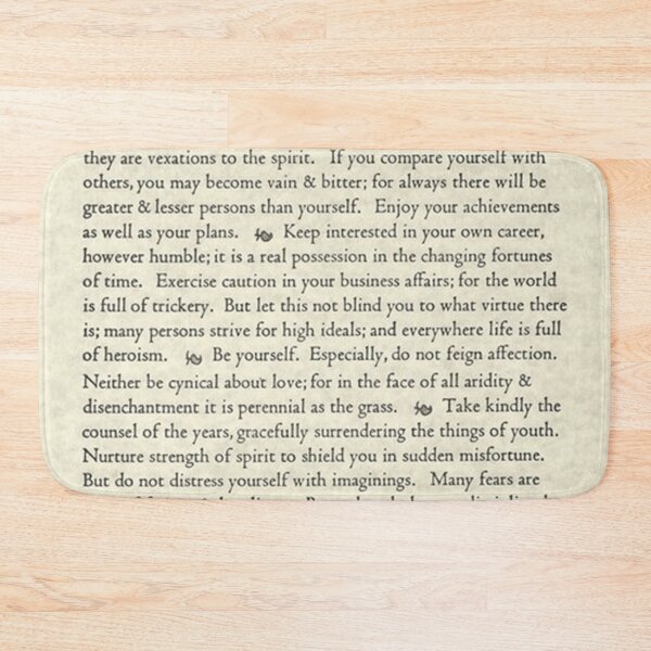 Item preview, Poster The Original Desiderata Poster by Max Ehrmann 2025 designed and sold by cludiaChristie.