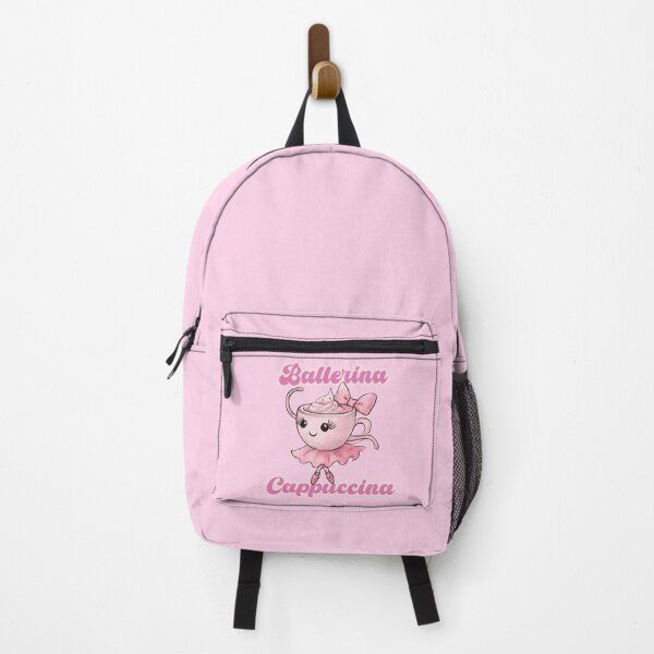 Item preview, Cappuccina Ballerina – Pink Watercolor Whimsy designed and sold by EmeraldeaArt.