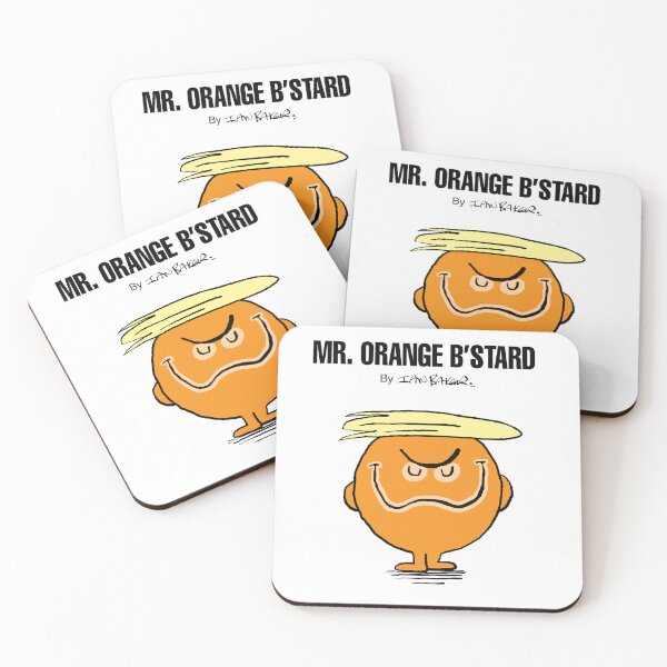 Item preview, Mr Orange B'stard Satirical Book Parody designed and sold by IanBakerToons.