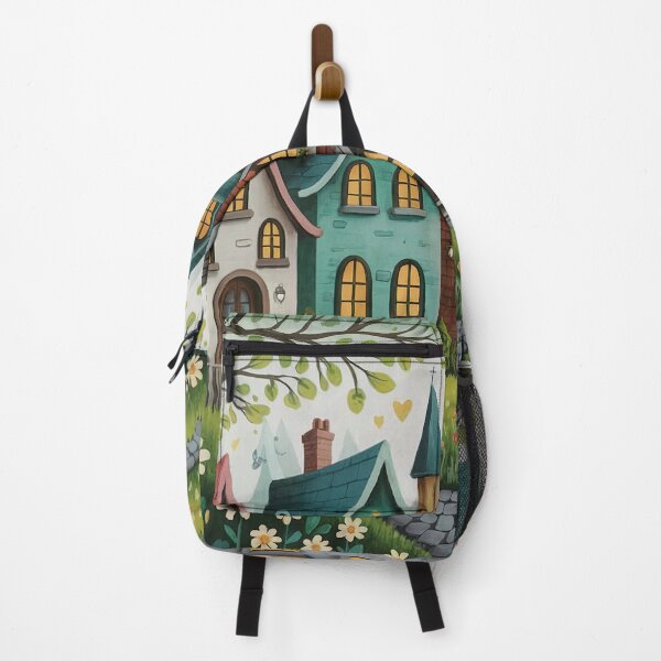Item preview, Whimsy Village Path designed and sold by Random Designs.