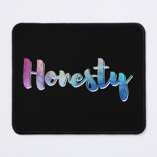 Item preview, Honesty – Colorful Watercolor Gradient Typography Design designed and sold by Spreading Smile.