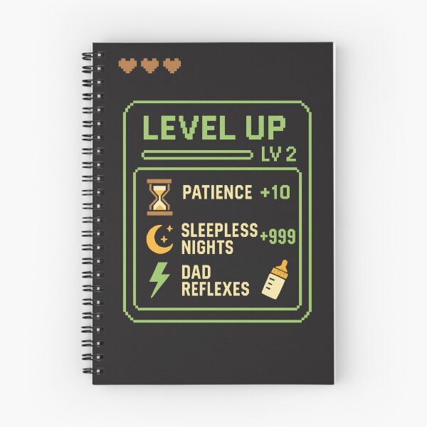 Item preview, XP Gained: Patience, Sleepless Nights, Dad Reflexes designed and sold by Aube11.