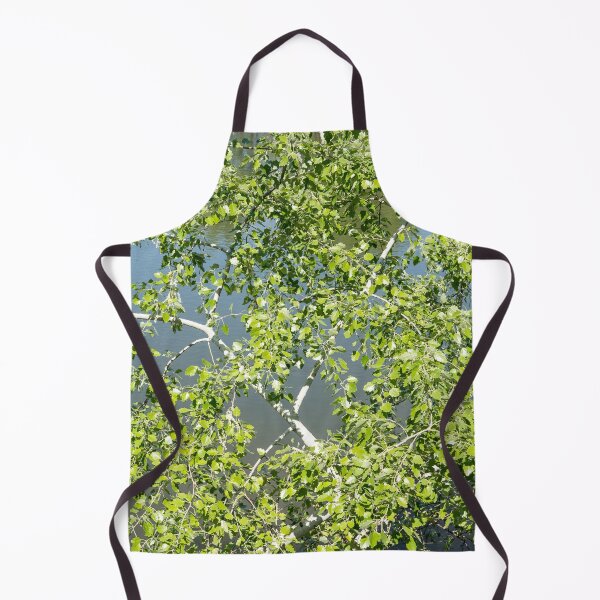 Item preview, Summery Aspen Treetop over Calm River designed and sold by Georgia Mizuleva.