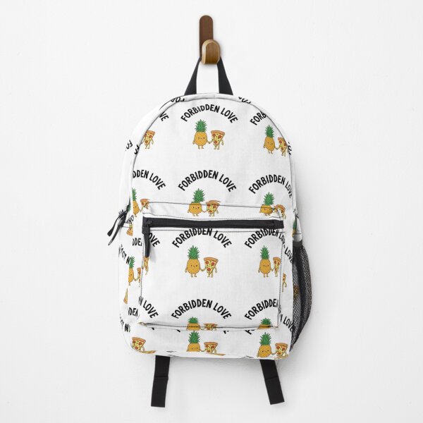 Item preview, Forbidden Love, Pineapple, Pizza, funnyfits70, Humor, Funny, retro, vintage, funny quotes, animal humor, designed and sold by FunnyFits70.