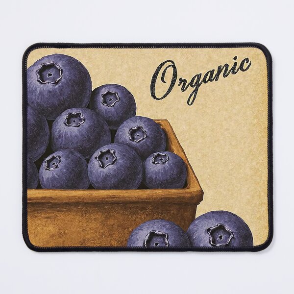 Item preview, Retro Blueberry Fruit Sticker Label designed and sold by Wordsmith-Wear.