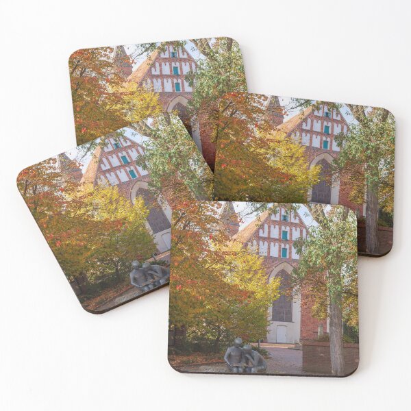 Item preview, Monastery church in autumn, Lilienthal, Lower Saxony, Germany, Europe designed and sold by Torsten  Krüger.